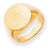 14k Yellow Gold Signet Ring