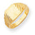 14k Yellow Gold Signet Ring