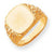 14k Yellow Gold Men's Signet Ring