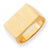 14k Yellow Gold Men's Signet Ring