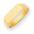 14k Yellow Gold Signet Ring