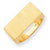 14k Yellow Gold Men's Signet Ring