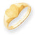 14k Yellow Gold Signet Ring