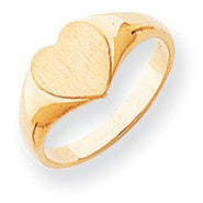 14k Yellow Gold Signet Ring