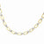 14K Yellow Gold Fancy Link Necklace