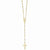 14K Two-Tone Diamond-Cut Bead Rosary, 32 inch, Jewelry Chains and Necklace