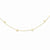 14K Yellow Gold Star Necklace