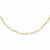 14K Yellow Gold Oval Link Necklace