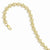 14K Yellow Gold Plumeria Bracelet