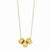 14K Yellow Gold Ropa Diamond-Cut Beads Necklace