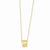 14K Yellow Gold Rope Chain Barrel Bead Necklace