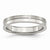 Stainless Steel 4mm Polished & Brushed Wedding Band