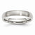 Stainless Steel 4mm Brushed Wedding Band