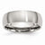 Stainless Steel 7mm Brushed Wedding Band