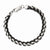 Stainless Steel Polished & Black Ip-Plated Bracelet