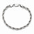 Stainless Steel Polished Rope Bracelet