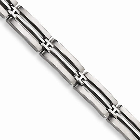 Stainless Steel Brushed and Polished Bracelet