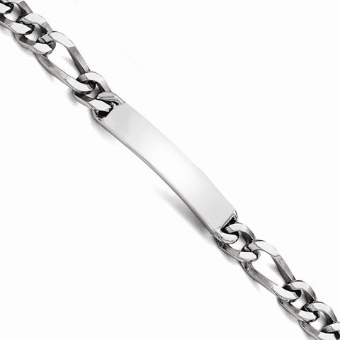 Stainless Steel Polished Large Id Bracelet