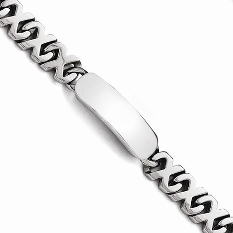 Stainless Steel Polished Id Bracelet