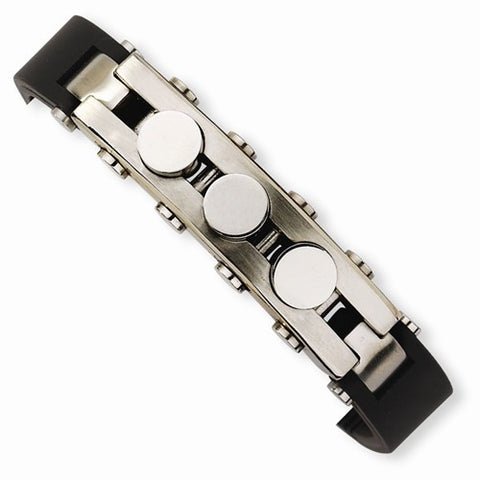 Stainless Steel Deployment Lock Fancy Bracelet