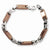 Stainless Steel Chocolate Ip-Plated Bracelet