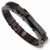 Stainless Steel Black Ip-Plated Bangle Bracelet