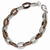 Stainless Steel Chocolate Ip Plated Fancy Bracelet