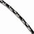 Stainless Steel Black Carbon Fiber Polished Bracelet