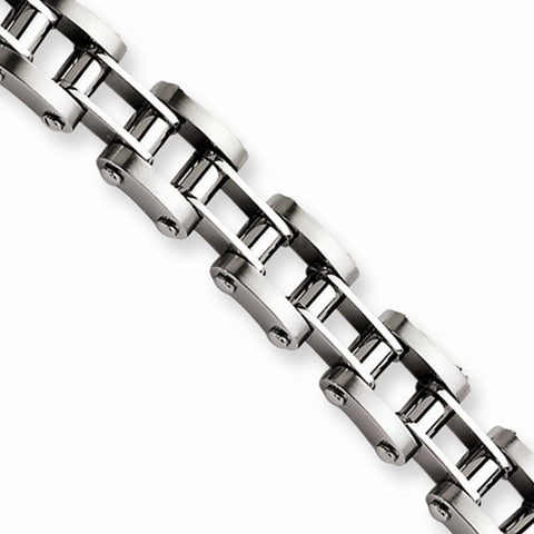 Stainless Steel Brushed & Polished Bracelet