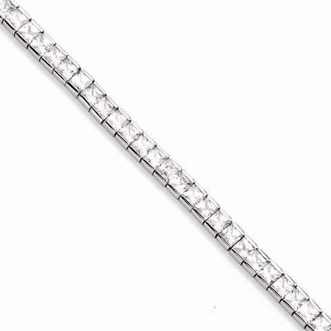 Stainless Steel Cz Bracelet