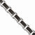 Stainless Steel Black-Plated & Textured Bracelet