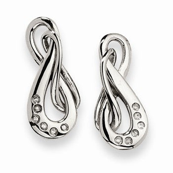 Stainle Steel CZ Earrings