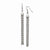 Stainle Steel Long Dangle Earrings