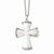 Stainless Steel Polished Cross Necklace