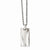 Stainless Steel Polished Concave Necklace