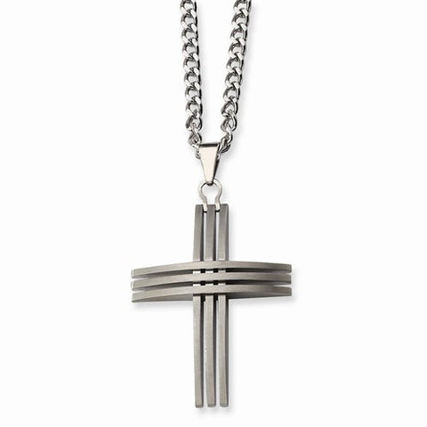 Stainless Steel Cross Necklace