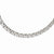 Stainless Steel Polished Fancy Xs Necklace