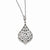 Stainless Steel CZ Necklace