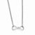 Stainless Steel Polishedfinity Symbol Two Strand Necklace