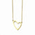 Stainless Steel Yellow Ip-Plated Polished Necklace