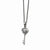 Stainless Steel Polished Key Necklace