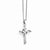 Stainless Steel Polished Cross Necklace