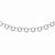 Stainless Steel Polished Circle Link Necklace