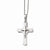 Stainless Steel Polished Cross Necklace