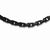 Stainless Steel Black Ip-Plated Necklace