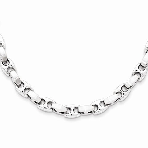 Stainless Steel Brushed & Polished Necklace