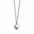 Stainless Steel Polished Heart Necklace