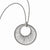 Stainless Steel Polished Wire Circle Necklace