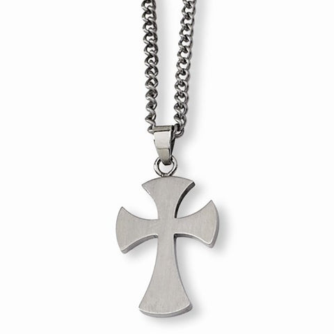 Stainless Steel Cross Necklace