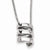 Stainless Steel Pendant On Necklace